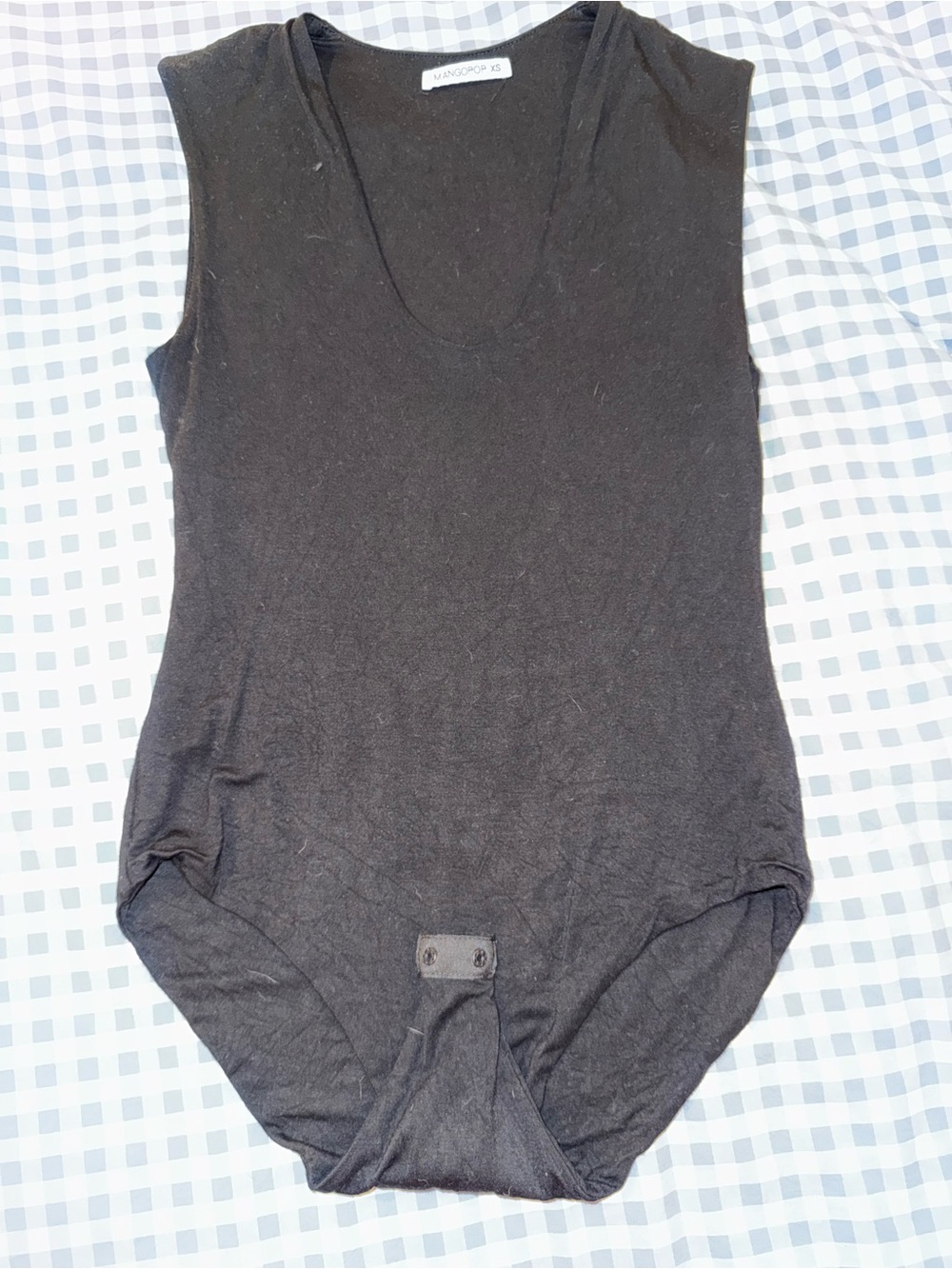 Mango pop Bodysuit in Black
